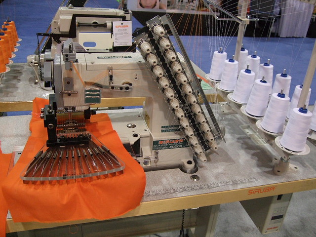 Pintuck Design Machine With Thread SetUp