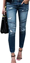 Pintuck Skinny Jeans